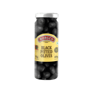 Borges Black Pitted Olives - 430 g