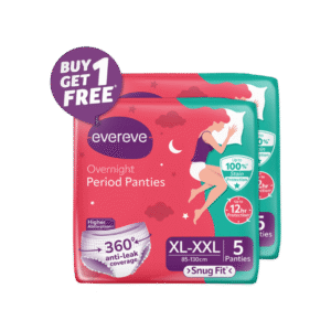 Evereve Overnight Disposable Period Panty - 2 x 5 pieces