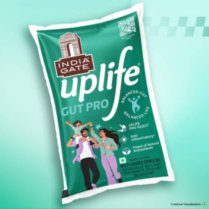 India Gate Uplife Gut-Pro Edible Oil - 1 ltr