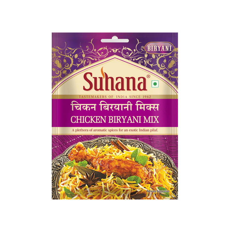 Suhana Chicken Biryani Masala Mix - 50 g