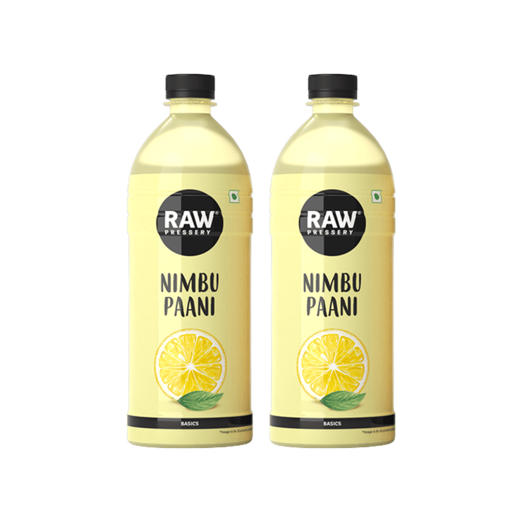 Raw Pressery Nimbu Paani Lemonade - Pack of 2