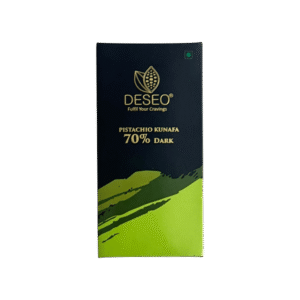 Deseo Pistachio Kunafa Dark Chocolate Bar - 85 g