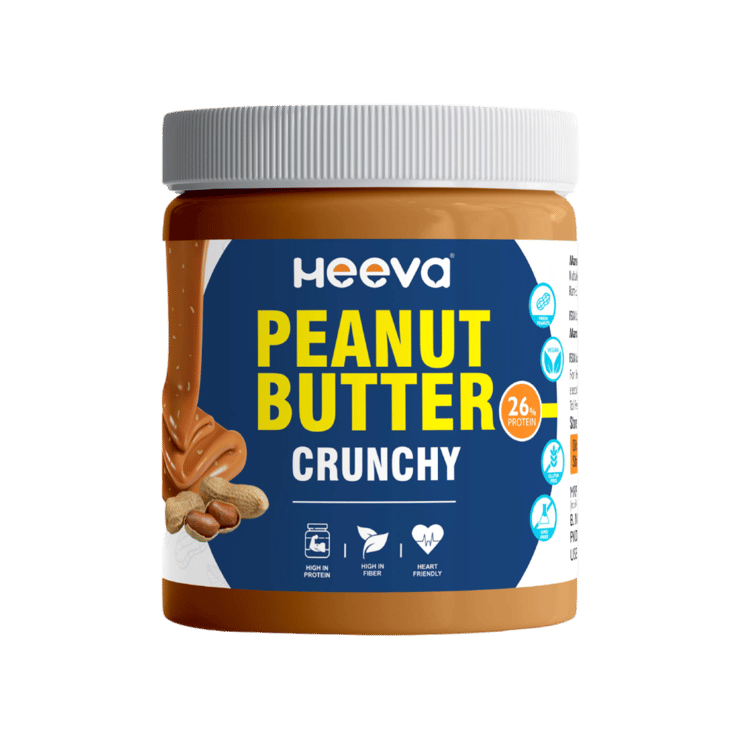 HEEVA Crunchy Peanut Butter - 350 g