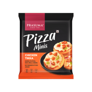 Prasuma Chicken Tikka Pizza Minis - 180 g (2 pieces)