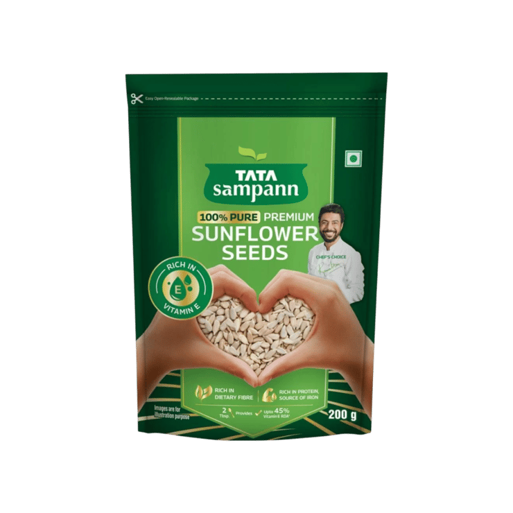 Tata Sampann 100% Pure Sunflower Seeds - 200 g