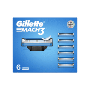 Gillette Mach 3 Men's Razor Cartridge - 6 units - 6 pieces