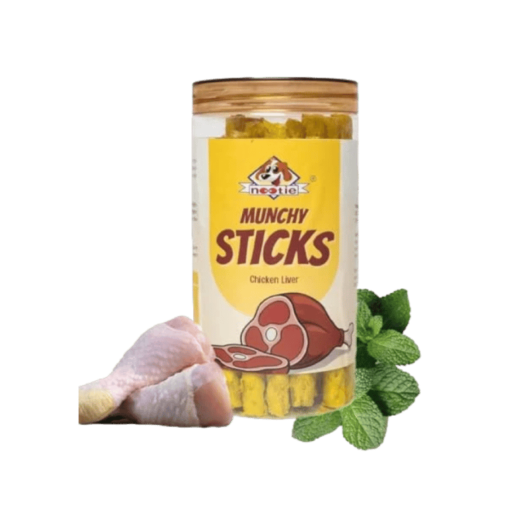 Nootie Chicken Liver Munchy Dog Treat - 500 g