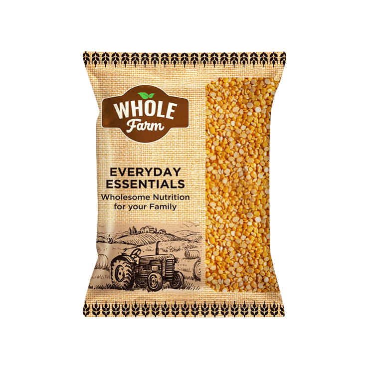 Whole Farm Premium Chana Dal Unpolished - 1 kg