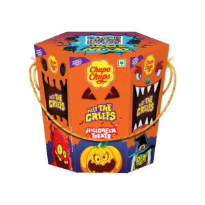 Chupa Chups Meet The Creeps Toffee Pack (Pack of Chupa Chups Jelly, Lollipop & Fruitella Toffee) - 231 g
