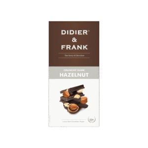 Didier & Frank Crunchy Hazelnut Dark Chocolate Bar - 100 g