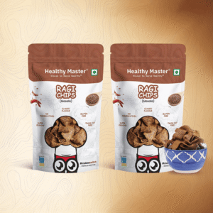 Healthy Master Baked Ragi Chips - 2 x 100 g