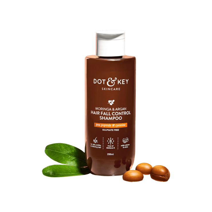 Dot & Key Moringa & Argan Hairfall Control Shampoo - 200 ml
