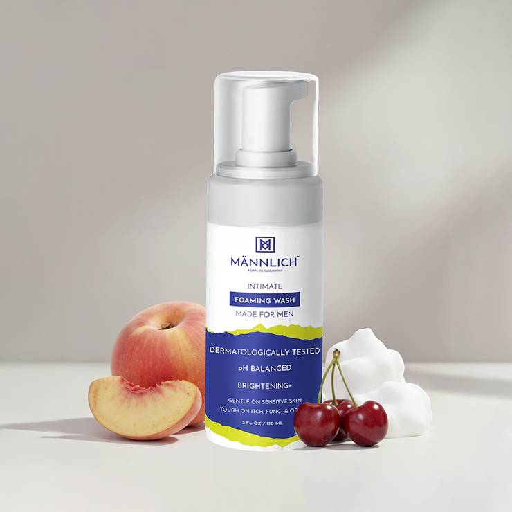 Mannlich Foaming Intimate Wash for Men - 150 ml