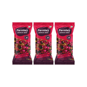 Farmley Oudh Pan & Rose Mix Nuts - Pack of 3 - 3 x 18 g