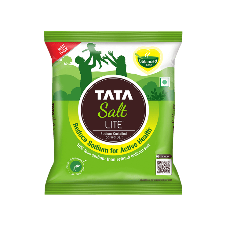 Tata Salt Lite (15% Less Sodium) - 1 kg