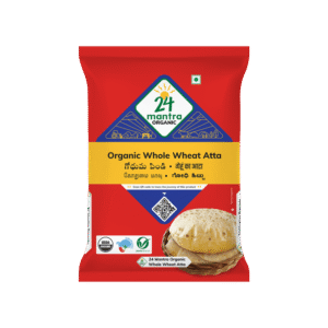 24 Mantra Organic Whole Wheat Atta - 5 kg