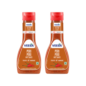 Veeba Peri Peri Hot Sauce - Pack of 2 - 2 x 300 g