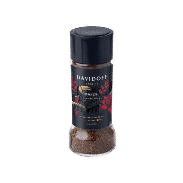 Davidoff Brazil Instant Coffee 8/12 Intensity - 100 g