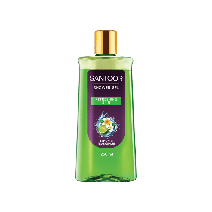 Santoor Refreshing Skin Shower Gel - 250 ml