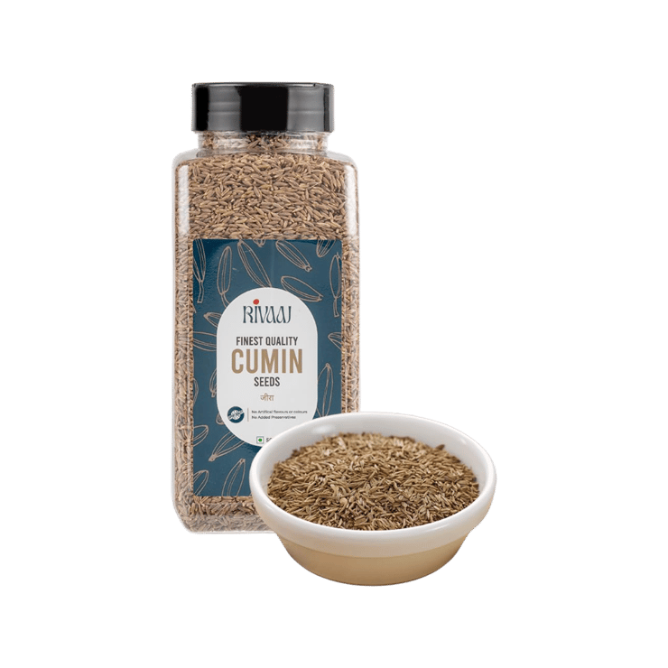 RIVAAJ Finest Quality Cumin Seeds / Jeera Seeds - 500 g