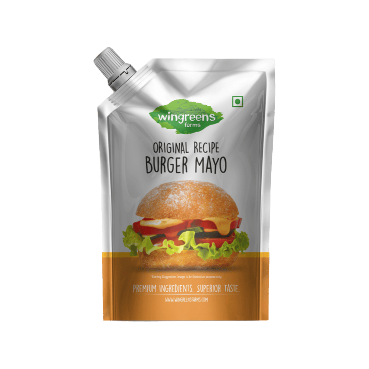 Wingreens Farms Burger Regular Mayonnaise - 450 g