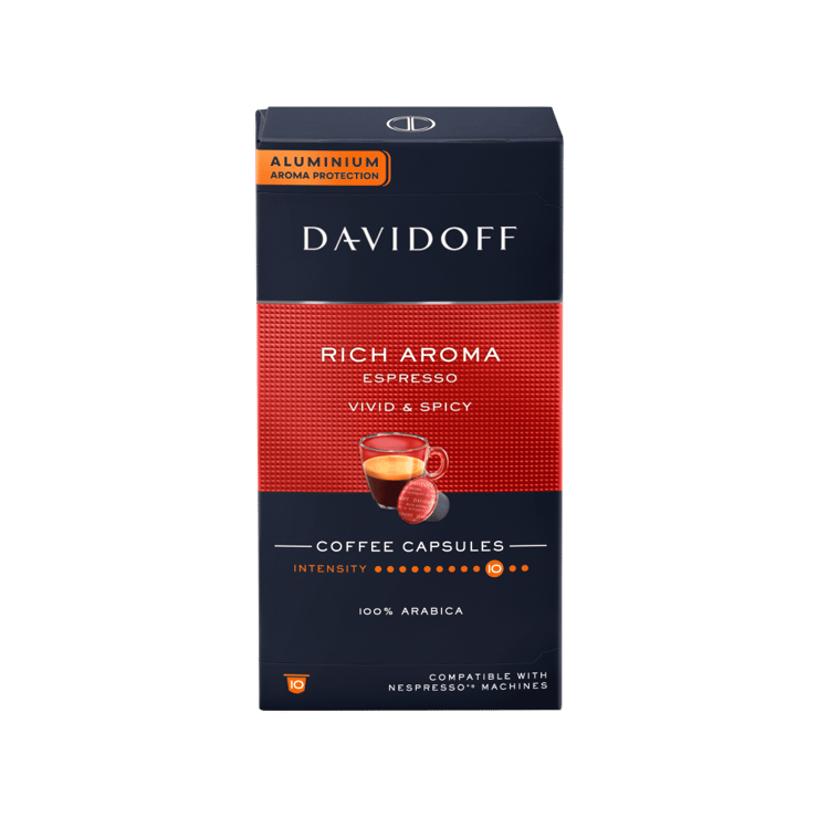 Davidoff Rich Aroma Coffee Capsules - 10 capsules