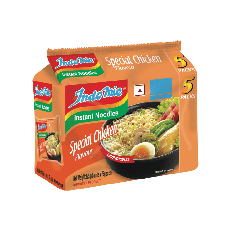 Indomie Instant Noodles (Special Chicken) - 5 x 75 g