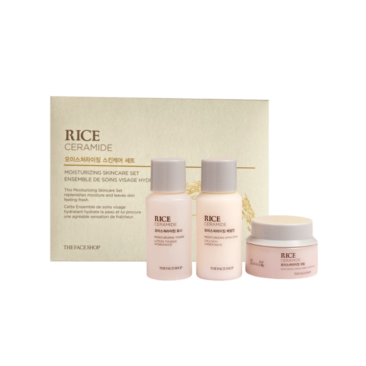 The Face Shop Rice & Ceramide Skin Care Kit - 1 pack (3 pieces)