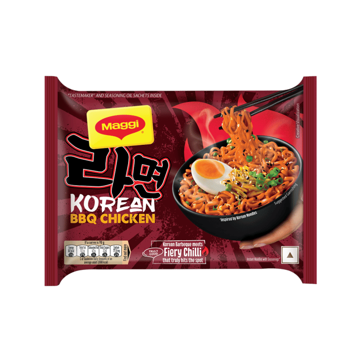 Maggi Korean BBQ Chicken Instant Noodles - 90 g