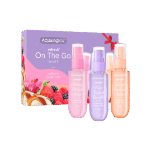 Aqualogica Refresh On-the-Go Perfume Body Mist Gift Set - 3 x 20 ml