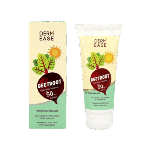 DERM EASE Beetroot Hydraful Sunscreen (SPF 50 PA+++) - 80 g