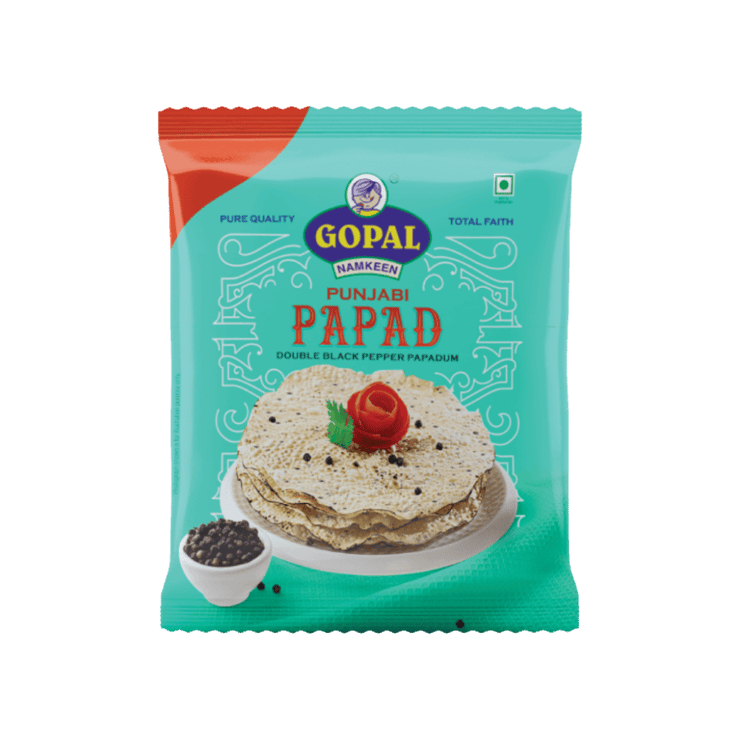 Gopal Namkeen Punjabi Papad - 200 g