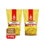 Nutty Yogi Plain Phool Makhana - 2 x 100 g