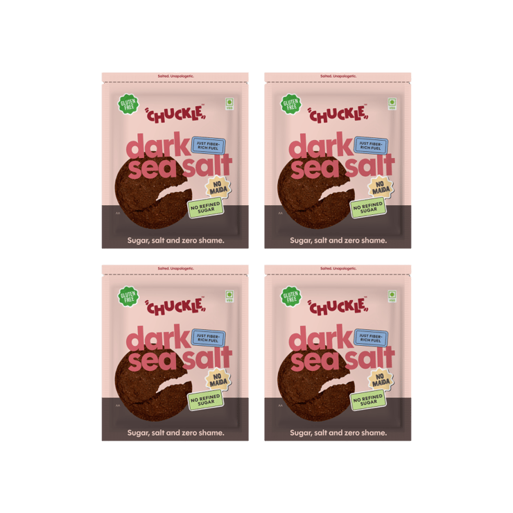 Chuckle Dark Sea Salt Cookies