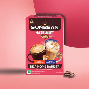 Sunbean Hazelnut Caf? Style Instant Coffee Mix - 72 g (6 x 12 g)