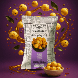 Mr. Makhana Pickle Tickle Flavoured Makhana - 20 g