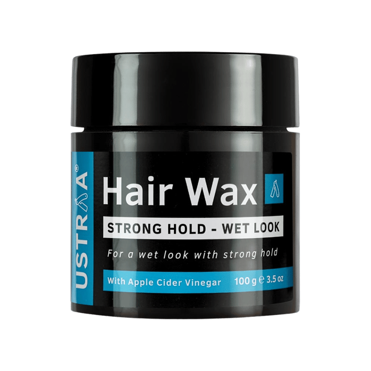 Ustraa Strong Hold Hair Wax - Wet Look - 100 g