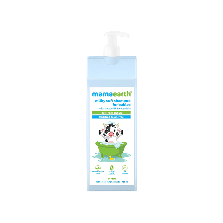 Mamaearth Milky Soft Baby Shampoo (0+ Years)