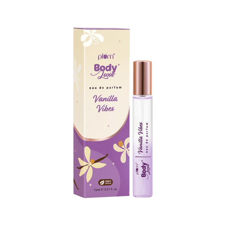 Plum BodyLovin' Vanilla Vibes Perfume (Sweet & Cozy) - 15 ml