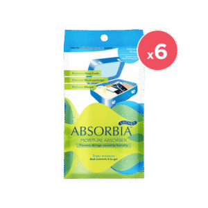 Absorbia Dehumidifier (100 g) - Pack of 6 - 6 x 100 g
