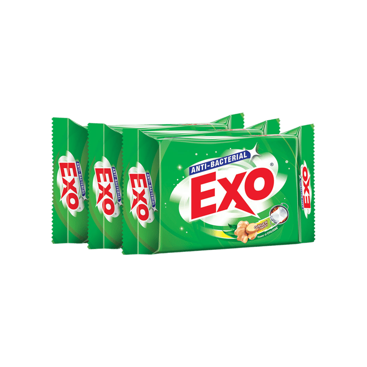Exo Anti - Bacterial Dishwash Bar - 1 pack (3 x 200 g)