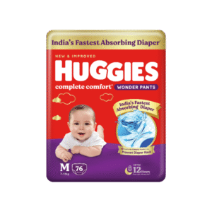 Huggies Comfort Wonder Baby Diaper (Pants, M, 7-12 kg)