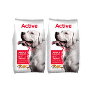 Active Adult Chicken and Vegetables Dog Food - Buy 1 Get 1 Free - 6 kg (2 x 3 kg)