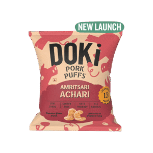 DOKi Amritsari Achari Pork Puffs - 25 g