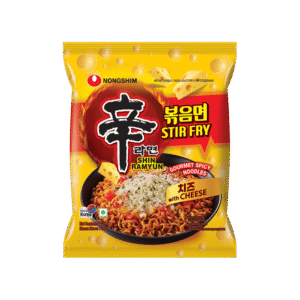 Nongshim Stir Fry Shin Ramyun Noodles With Cheese - 136 g