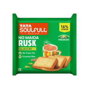 Tata Soulfull No Maida Elaichi Rusk (16% Jowar) - 250 g