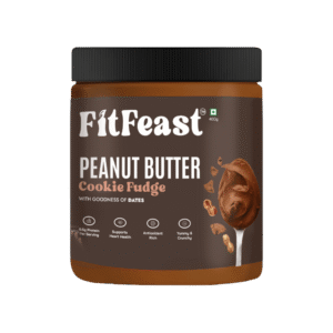 Fitfeast Cookie Fudge Crunchy Peanut Butter - 400 g