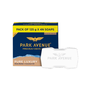 Park Avenue Pure Luxury Men's Soap (Shea Butter + Coconut Oil) - 1 pack (4 x 125 g)