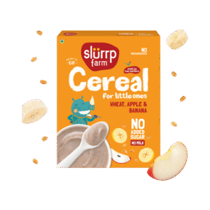 Slurrp Farm Kids Cereal Wheat, Apple & Banana