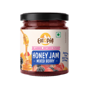 Eatopia Honey Mixed Berry Jam (No Refined Sugar) - 240 g